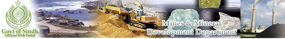 Sindh Mines & Mineral Development Department Government of Sindh